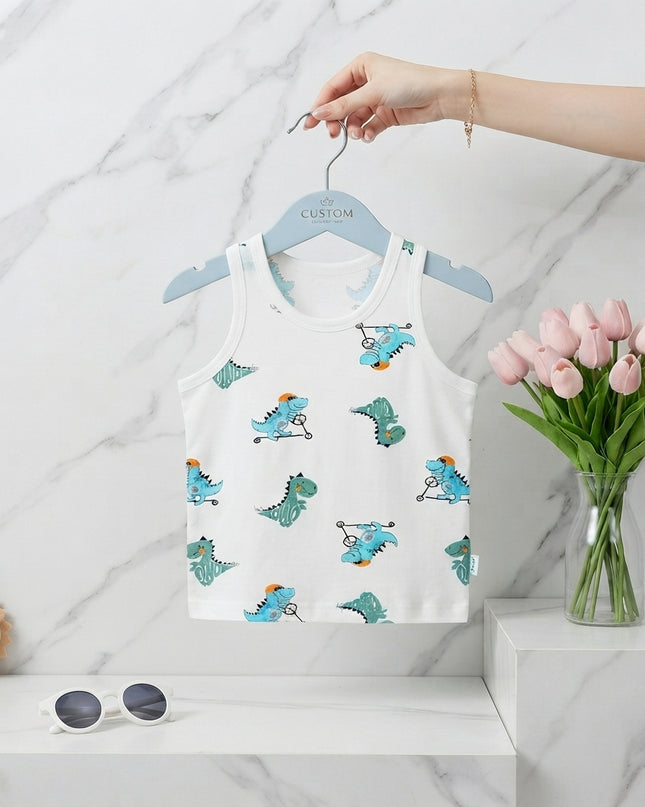 Camiseta Dinosaurios Blanca
