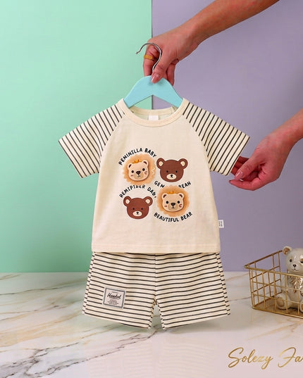Conjunto Ositos Beige