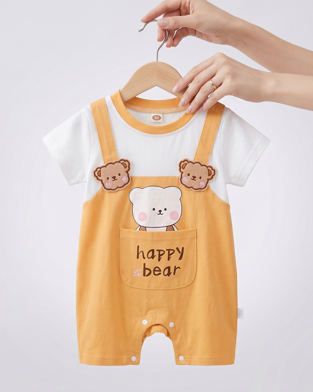 Mameluco osito 3D happy bear