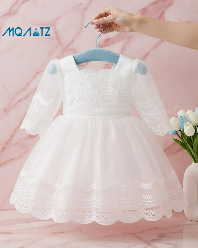 Vestido Bautizo Blanco L2302XZ