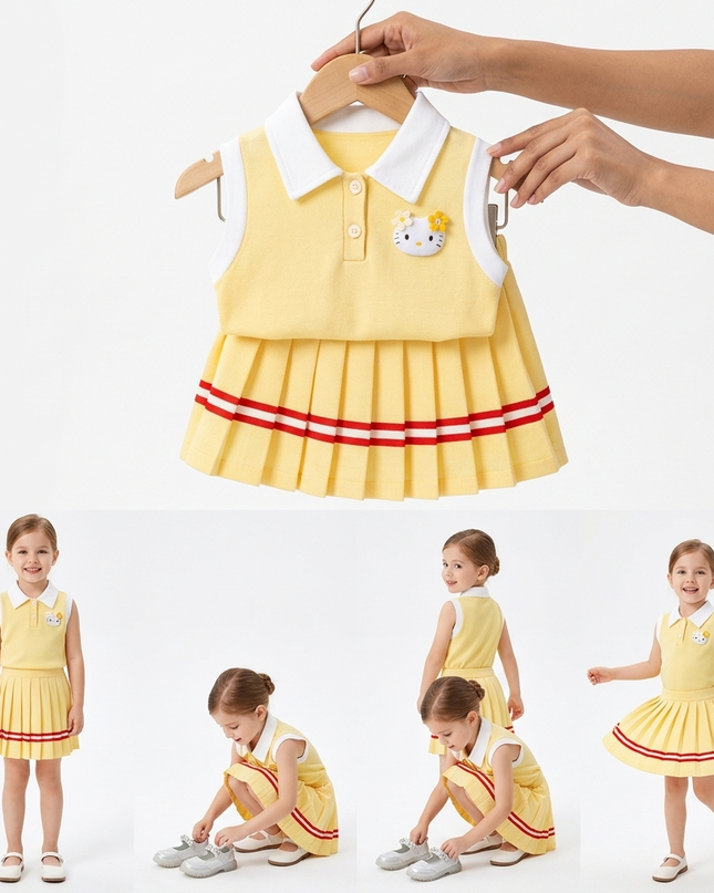 Conjunto Hello Kitty 3 PCS