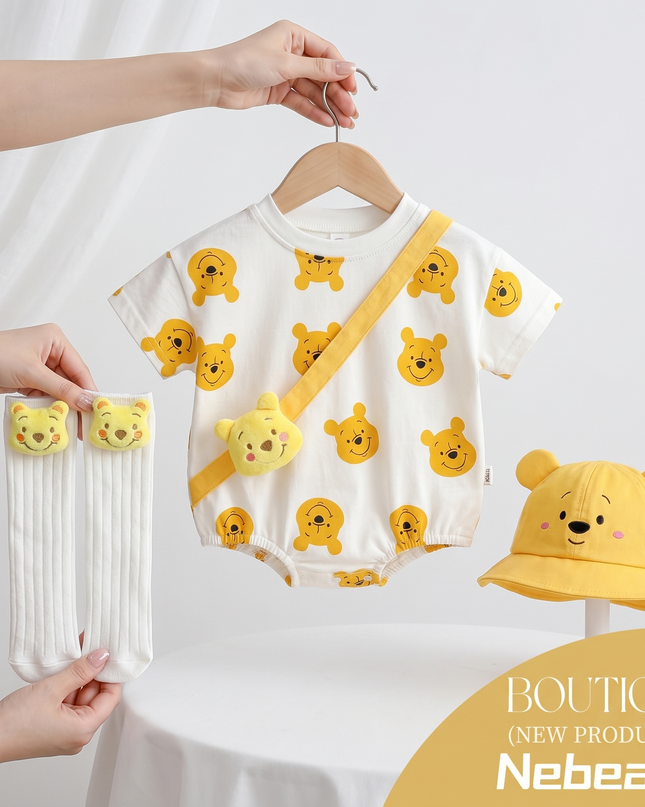 Set de Pooh mameluco