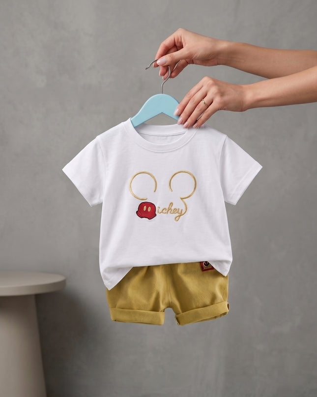Conjunto Mickey Blanco