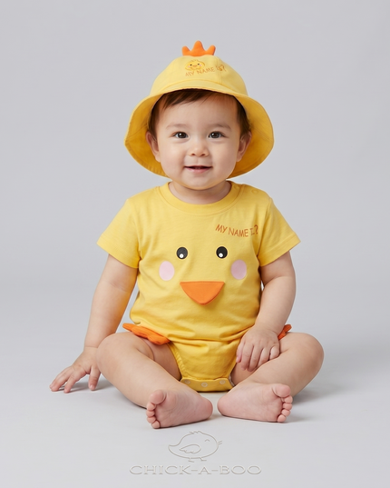 Mameluco de pato con sombrero