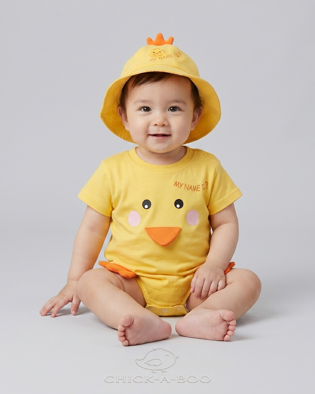 Mameluco de pato con sombrero