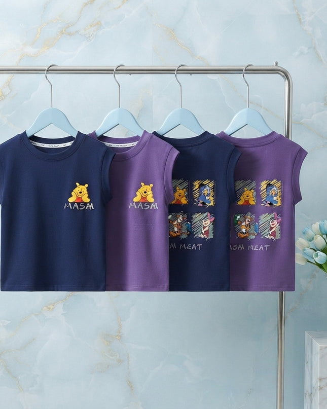 Camisolq Winnie Pooh Azul Masai