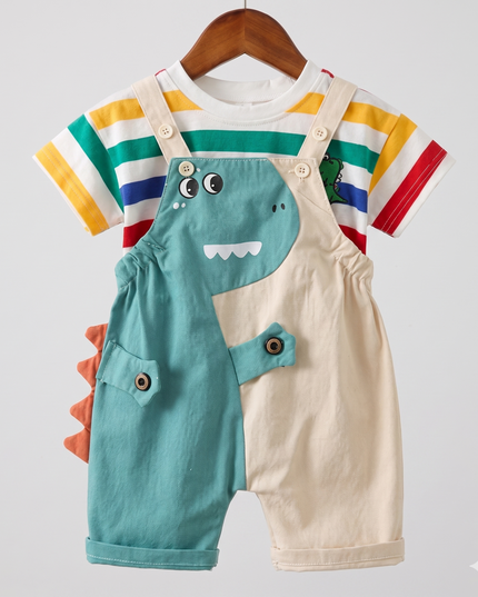 Overall dino verde