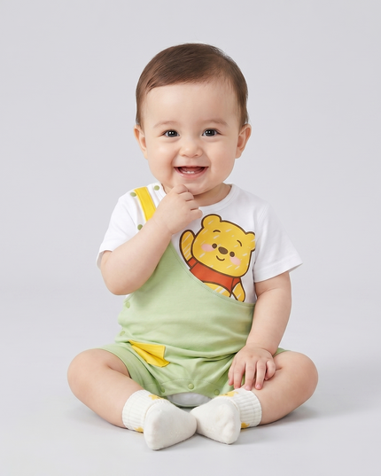 Mameluco Pooh Verde