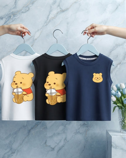 Camisola Winnie Pooh blanca bubble