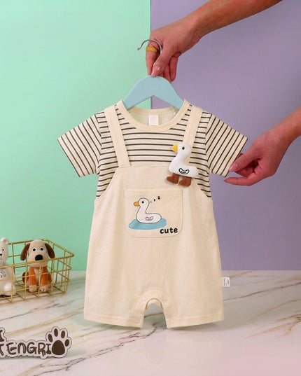 Mameluco Tirantes Cute Beige
