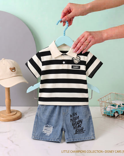 Conjunto Rayas Mickey