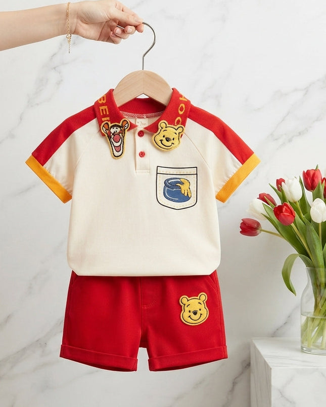 Conjunto Pooh tipo polo