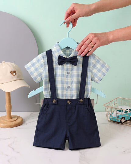 Conjunto Formal Tirantes Azul