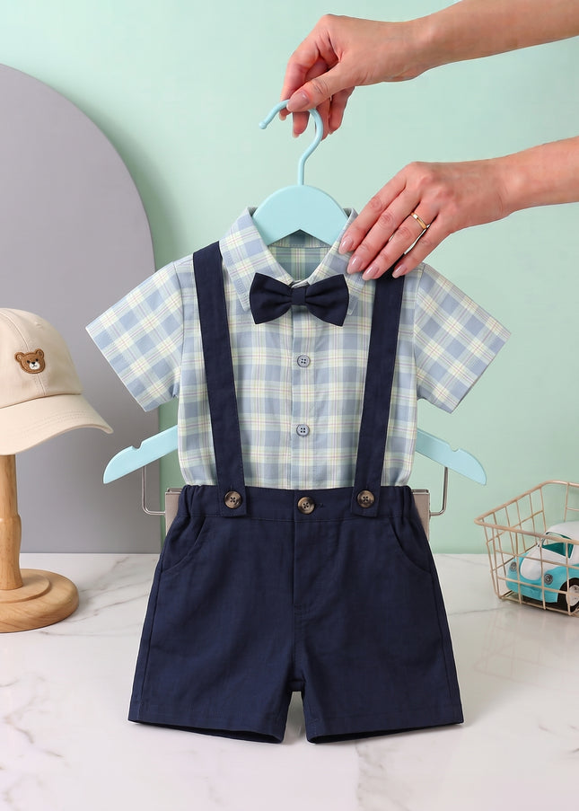 Conjunto Formal Tirantes Azul