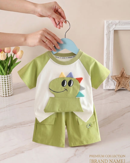 Conjunto Dinosaurio Verde
