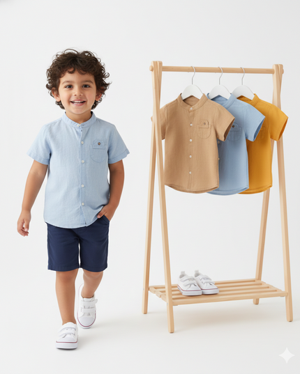 Camisa cuello chino