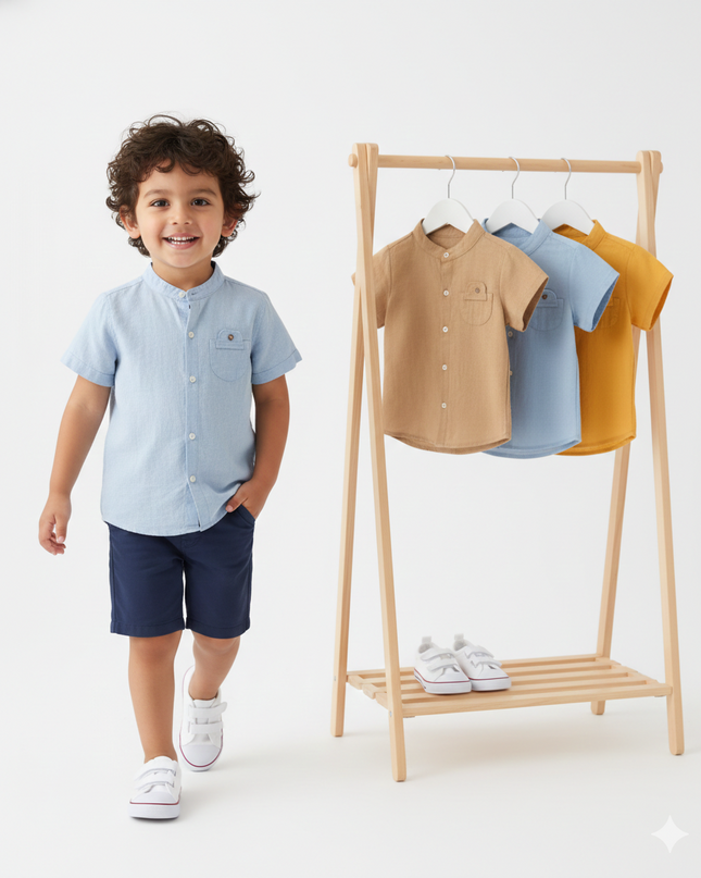 Camisa cuello chino