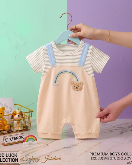 Mameluco Osito Tirantes Beige B