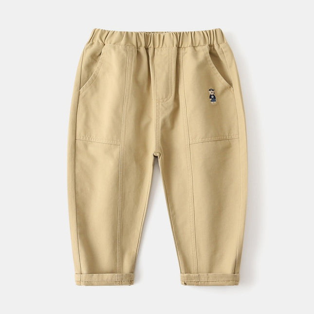 Pantalones oso bordado