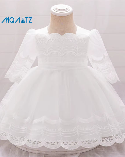 Vestido Bautizo Blanco L2302XZ
