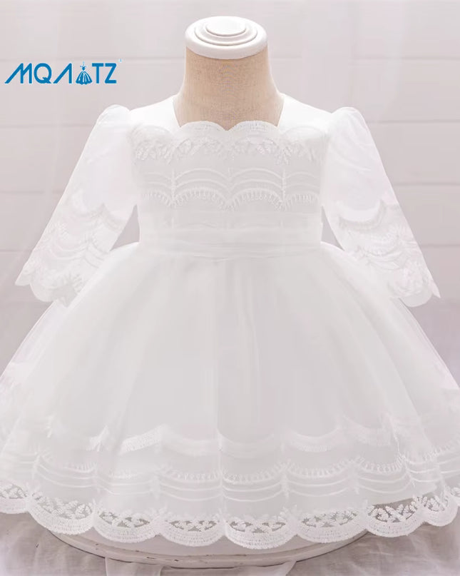 Vestido Bautizo Blanco L2302XZ