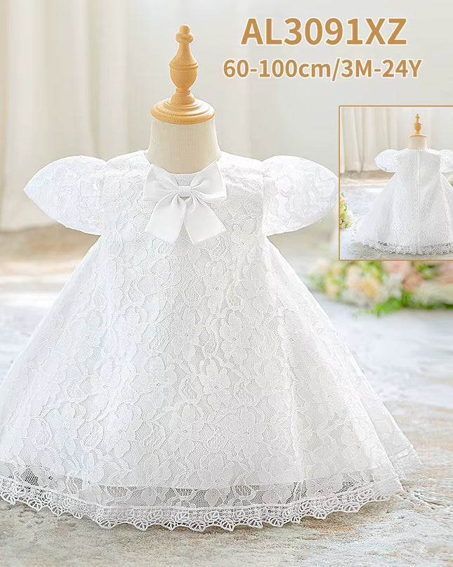 Vestido Bautizo Blanco AL3031XZ