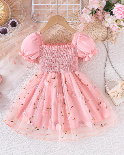 Vestido Encaje Flores