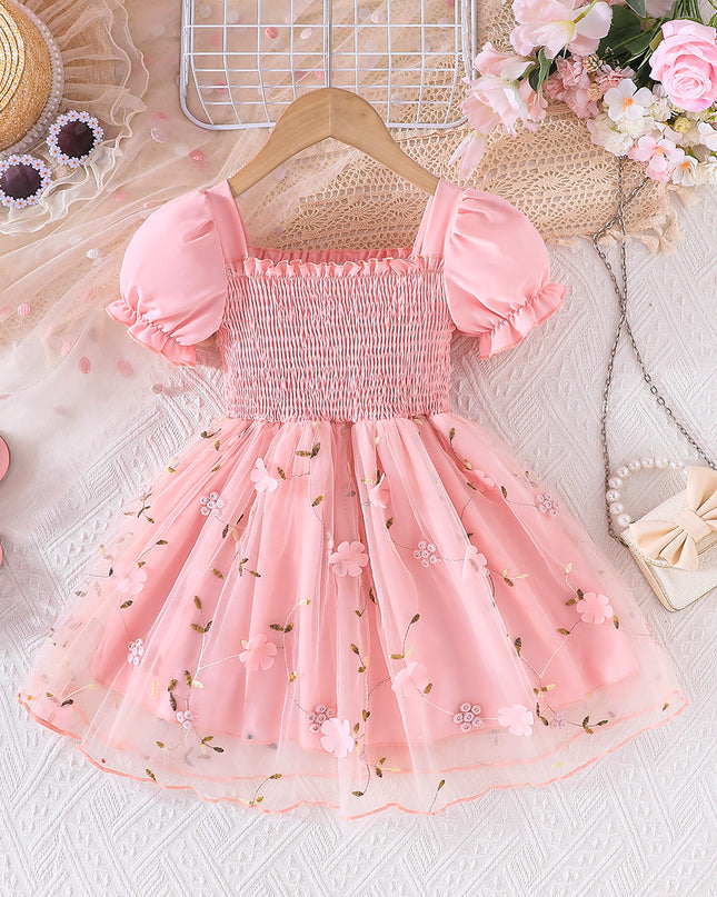 Vestido Encaje Flores