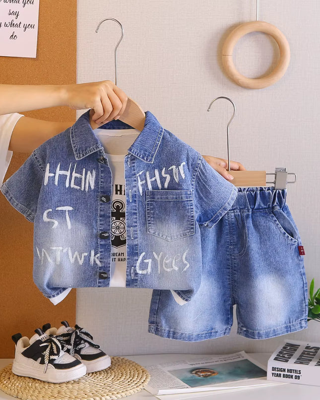 Set Jeans 3 piezas Camisa