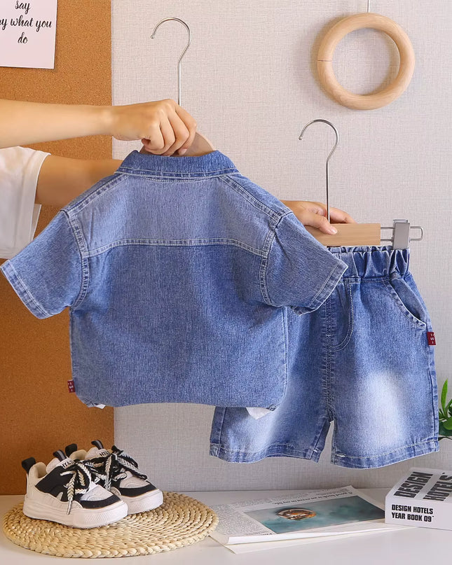 Set Jeans 3 piezas Camisa