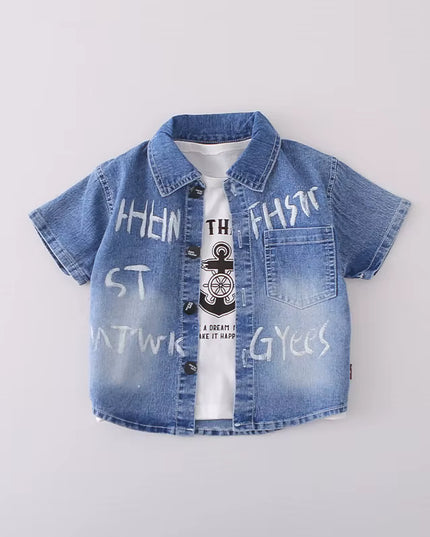 Set Jeans 3 piezas Camisa