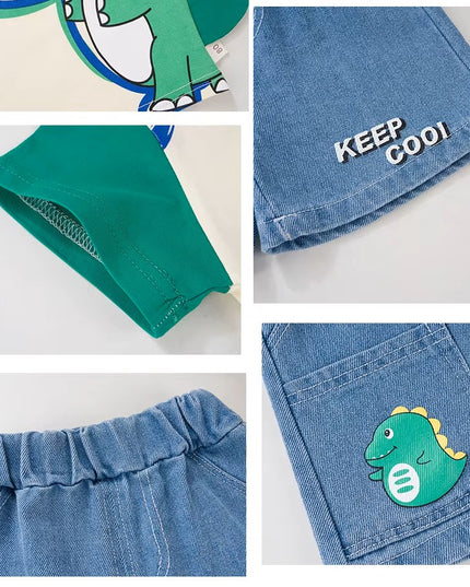 Set Casual dinosaurio