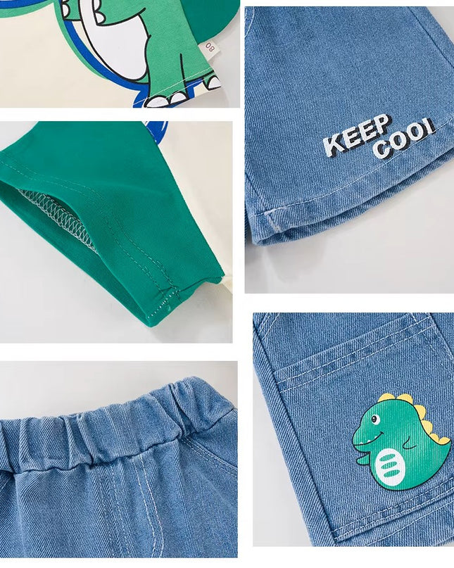 Set Casual dinosaurio