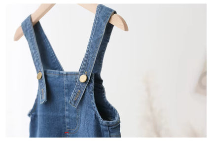 Overall jeans con alas