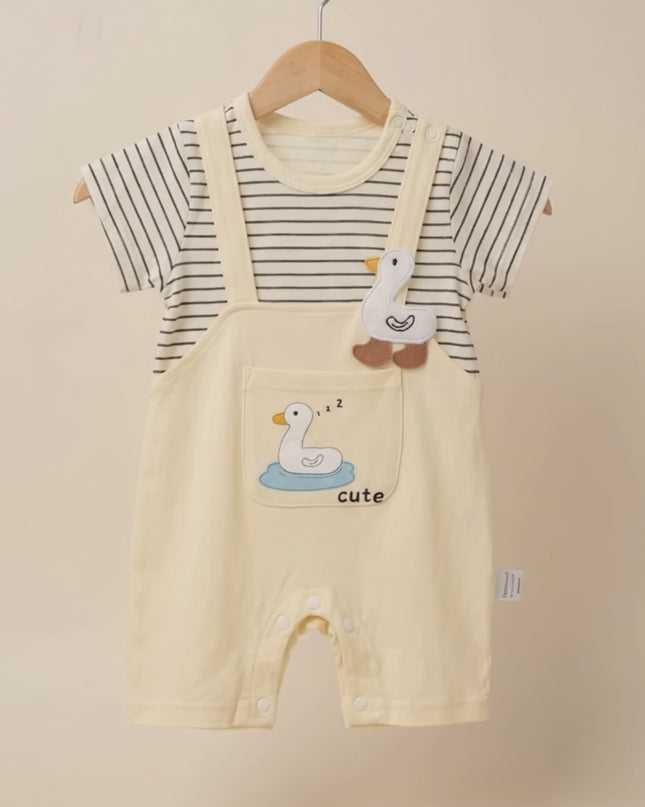 Mameluco Tirantes Cute Beige