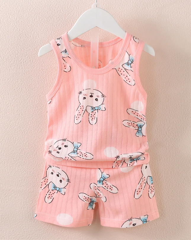 Conjunto Rosa Liso