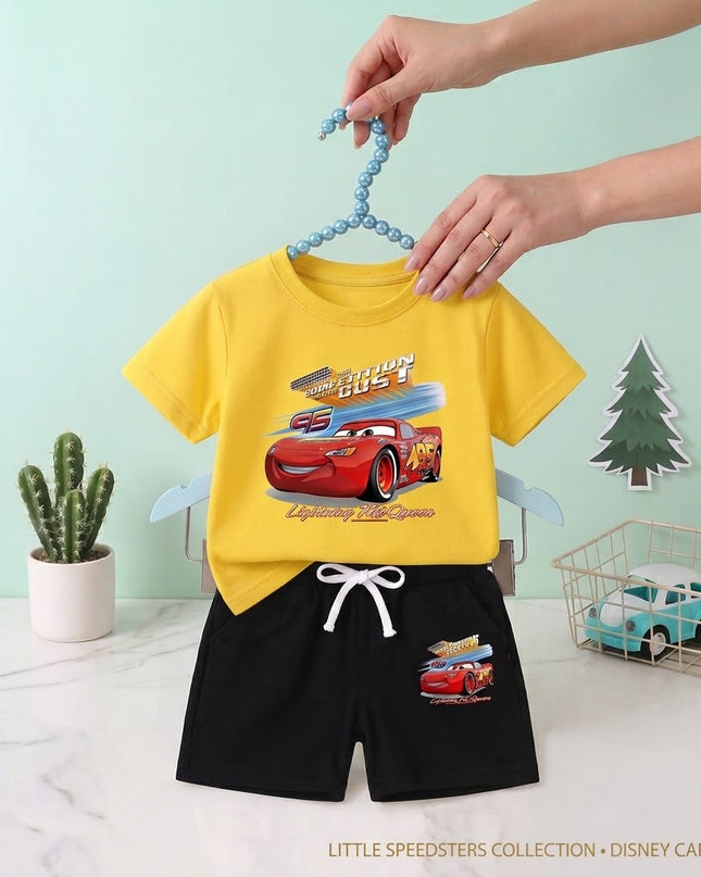 Conjunto Cars Amarillo